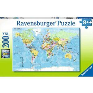 New sealed Ravensburger 200XXL Puzzle-Map of the World